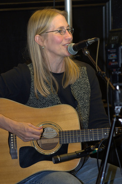 Denise with guitar